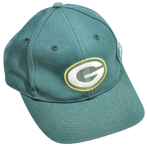 Vintage Green Bay Packers Logo Athletic Velcro Strap Hat