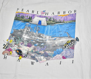 Vintage Pearl Harbor Hawaii Shirt Size Large