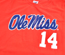 Vintage Ole Miss Rebels Olemaha College Baseball Shirt Size X-Large