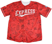 Texas Rangers Round Rock Express Reversible Jersey Size X-Large
