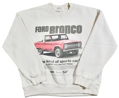Ford Bronco Abercrombie and Fitch Oversized Sweatshirt Size Small