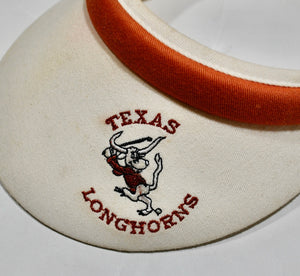 Vintage Texas Longhorns Golf Visor