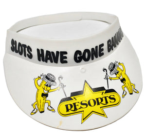 Vintage Gambling Casino Slots Have Gone Bananas Resorts Plastic Visor