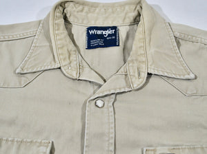 Vintage Wrangler Button Snap Shirt Size Medium