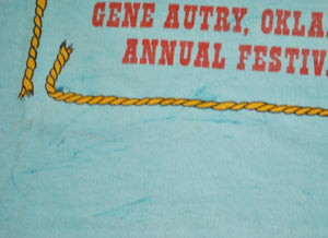 Vintage Gene Autry Annual Festival Shirt Size 2X-Large