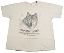 Vintage Alaska Wolf Shirt Size X-Large