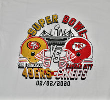 Kansas City Chiefs San Fransisco 49ers Super Bowl Shirt Size X-Large