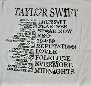Taylor Swift Tour Shirt Size Small