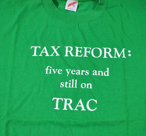 Vintage Tax Reform Shirt Size X-Large