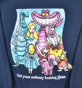 Vintage Alice In Wonderland Disney Sweatshirt Size Large