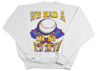 Vintage Atlanta Braves 1993 Sweatshirt Size X-Large