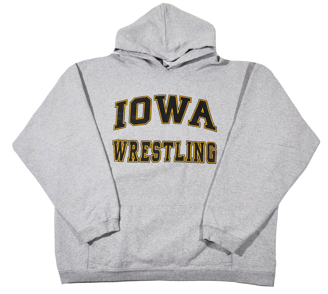 Vintage Iowa Hawkeyes Wrestling Sweatshirt Size X-Large