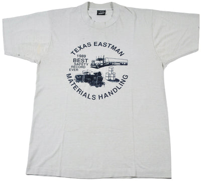 Vintage Texas Eastman Materials Handling 1989 Shirt Size Large