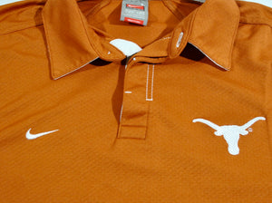 Vintage Texas Longhorns Nike Polo Size Large