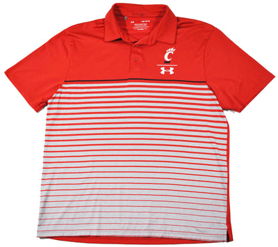 Cincinnati Bearcats Team Issue Under Armour Polo Size Large