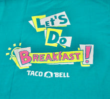 Vintage Taco Bell Breakfast Shirt Size Large
