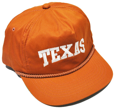 Vintage Texas Longhorns Leather Strap Hat