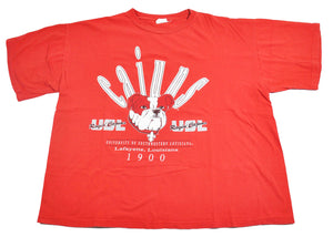 Vintage Southwestern Louisiana Ragin Cajuns Shirt Size X-Large(wide)