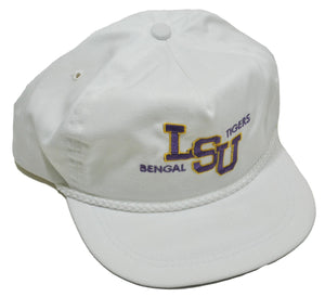 Vintage LSU Tigers Leather Strap Hat