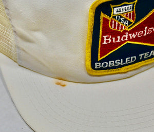 Vintage Budweiser Bobsled Team Snapback
