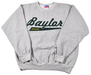 Vintage Baylor Bears Champion Brand Sweatshirt Size Large