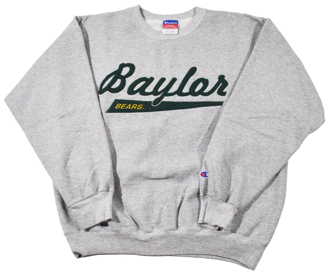 Vintage Baylor Bears Champion Brand Sweatshirt Size Large
