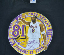 Vintage Los Angeles Lakers Kobe Bryant 81 Point Game 2006 Shirt Size X-Large