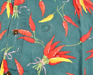 Vintage Straight Down Button Made in USA Shirt Size X-Large