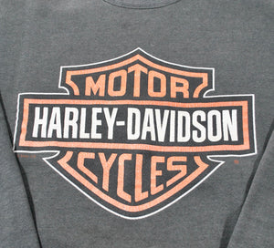 Vintage Harley Davidson Motorcycles Sweatshirt Size Large