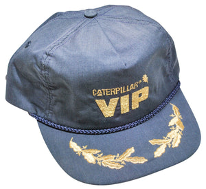 Vintage Caterpillar VIP Leather Strap Hat