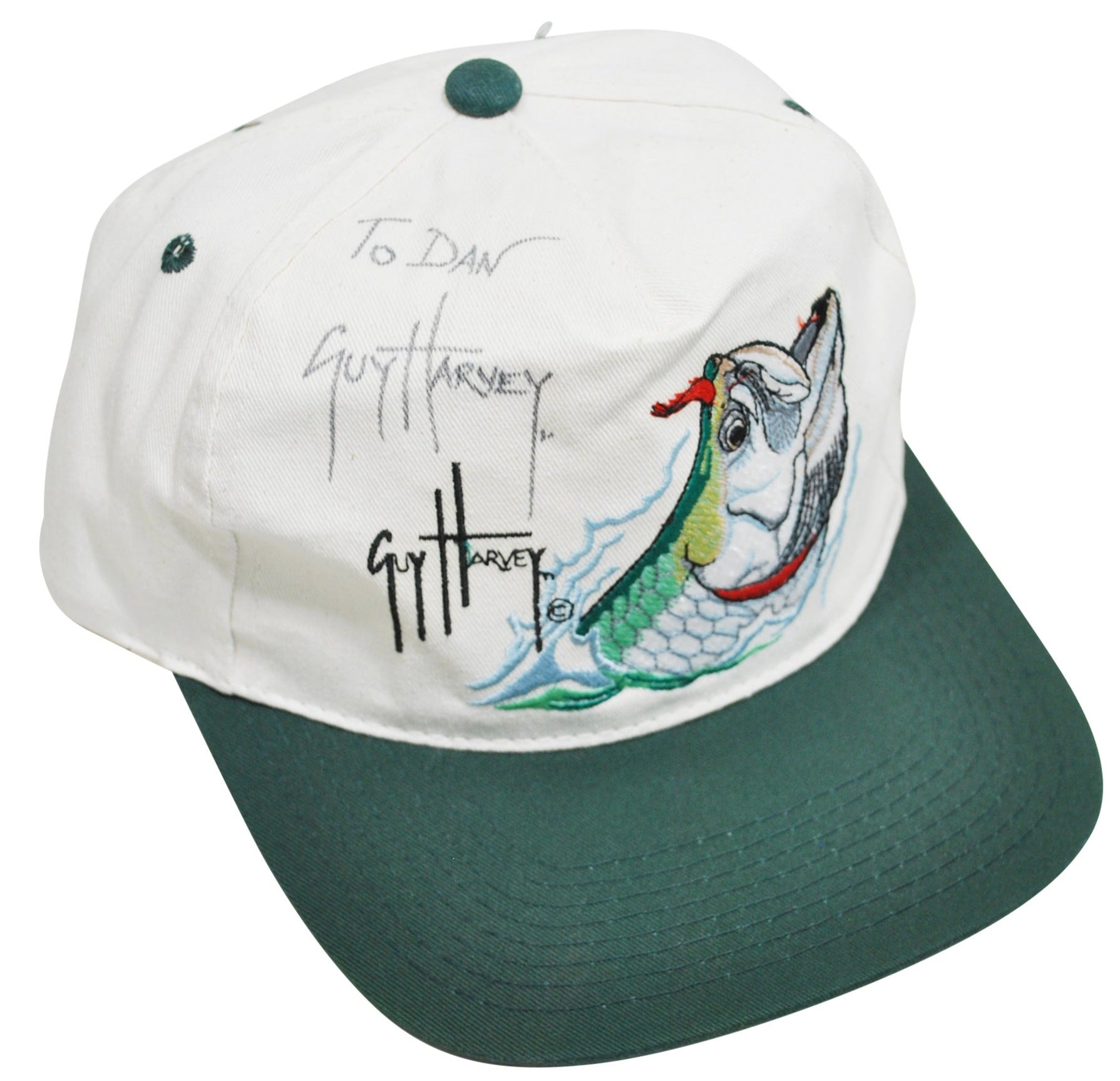 Mens GUY HARVEY Fishing Hat Cap Adjustable Snapback Baseball Hat