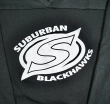 Vintage Suburban Blackhawks Jersey Size Large