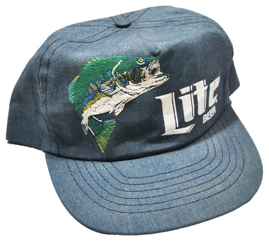 Vintage Lite Beer Fishing Snapback