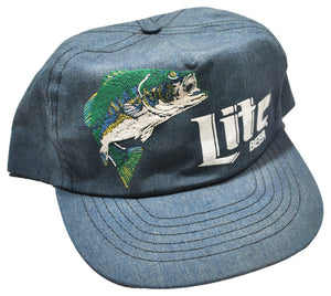 Vintage Lite Beer Fishing Snapback
