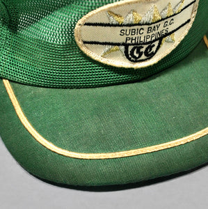 Vintage Subic Bay Golf Course Philippines 80s Strap Hat