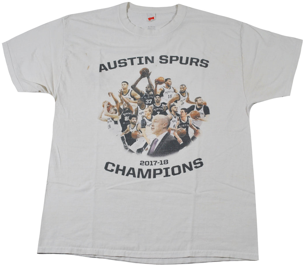 Vintage San Antonio Spurs Austin Spurs Shirt Size X-Large