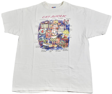 Vintage Cats Shirt Size X-Large