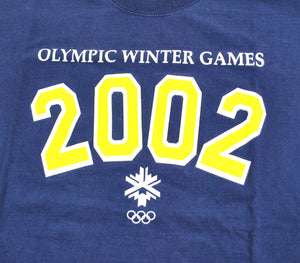 Vintage Olympic Winter Games 2002 Shirt Size X-Large