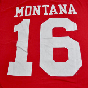 San Francisco 49ers Joe Montana Shirt Size Large