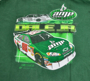 Vintage Dale Earnhardt Jr Daytona 500 Shirt Size X-Large