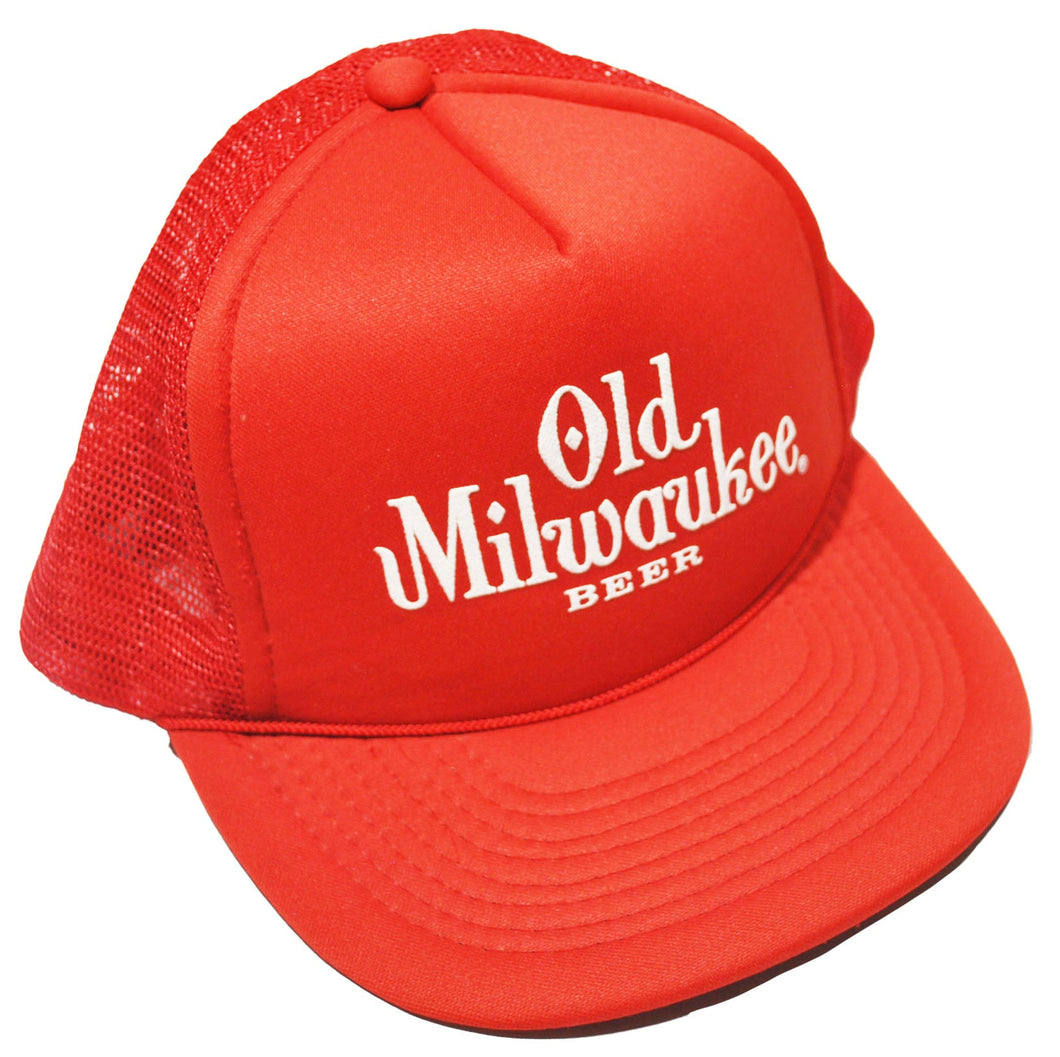 Vintage Old Milwaukee Beer Snapback