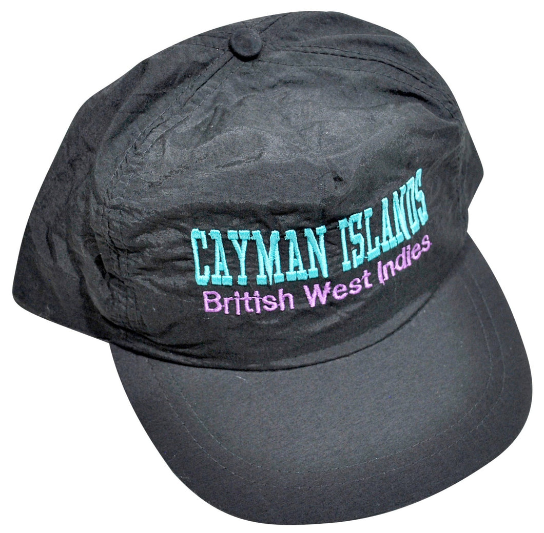 Vintage Cayman Island Leather Strap Hat