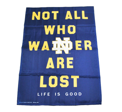 Vintage Notre Dame Fighting Irish Flag