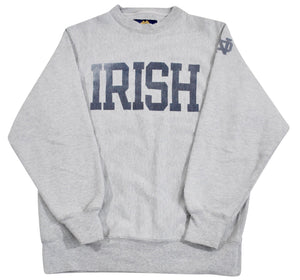 Vintage Notre Dame Fighting Irish Sweatshirt Size Small