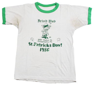 Vintage Irish Pub St. Patricks Day 1986 Philadelphia Shirt Size Small