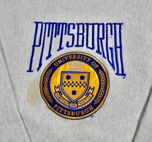 Vintage Pittsburgh Panthers Cropped Sweatshirt Size Large