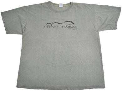 Vintage Saratoga Springs New York Horse Racing Shirt Size X-Large