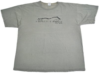 Vintage Saratoga Springs New York Horse Racing Shirt Size X-Large