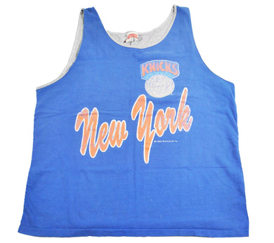 Vintage New York Knicks 1989 Nutmeg Tank Size Large