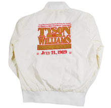 Vintage Mike Tyson vs Williams 1989 Boxing Jacket Size Small